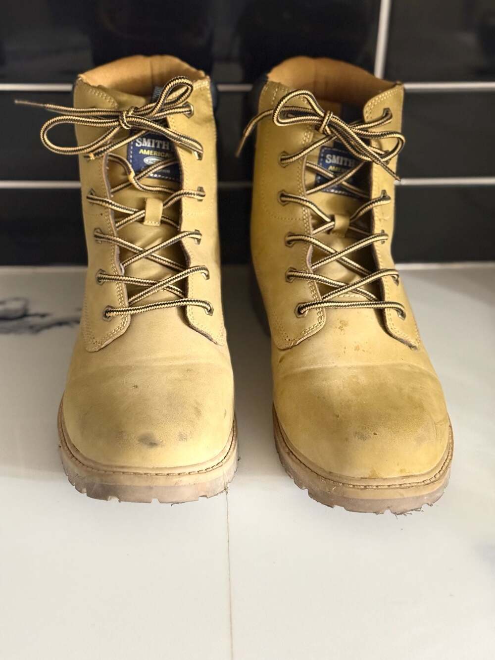 Smith's Workwear Rebar Wheat 221 Men's Work Boots